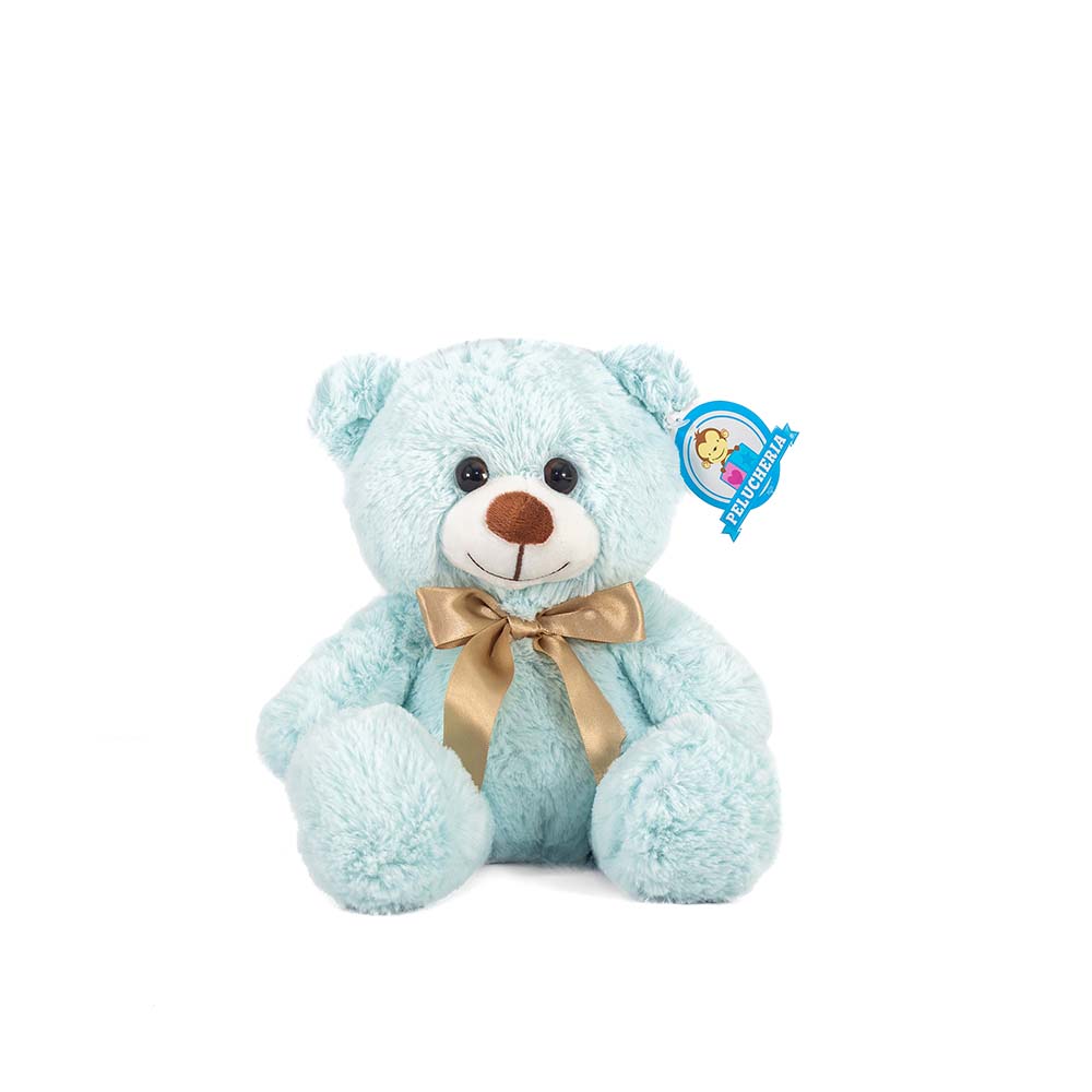 Oso de peluche azul abrazable, perfecto como regalo, decoraciones, eventos,  baby showers y fiestas. 