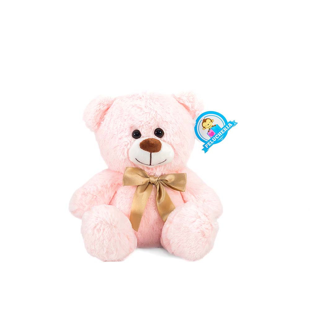 Oso de peluche rosa abrazable, perfecto como regalo, decoraciones, eventos,  baby showers y fiestas. 