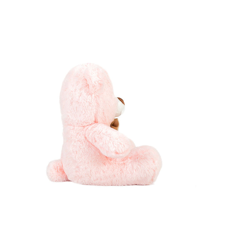 Oso de peluche rosa abrazable, perfecto como regalo, decoraciones, eventos,  baby showers y fiestas. 
