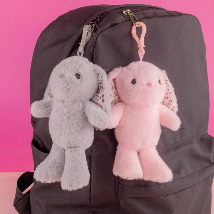 Set de 12 Piezas Llavero de peluche Conejos Baby 11 cm