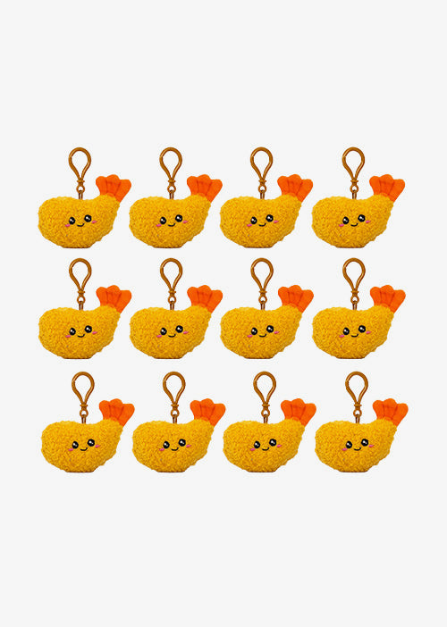 Set de 12 Piezas Llavero de peluche tempura 10 cm