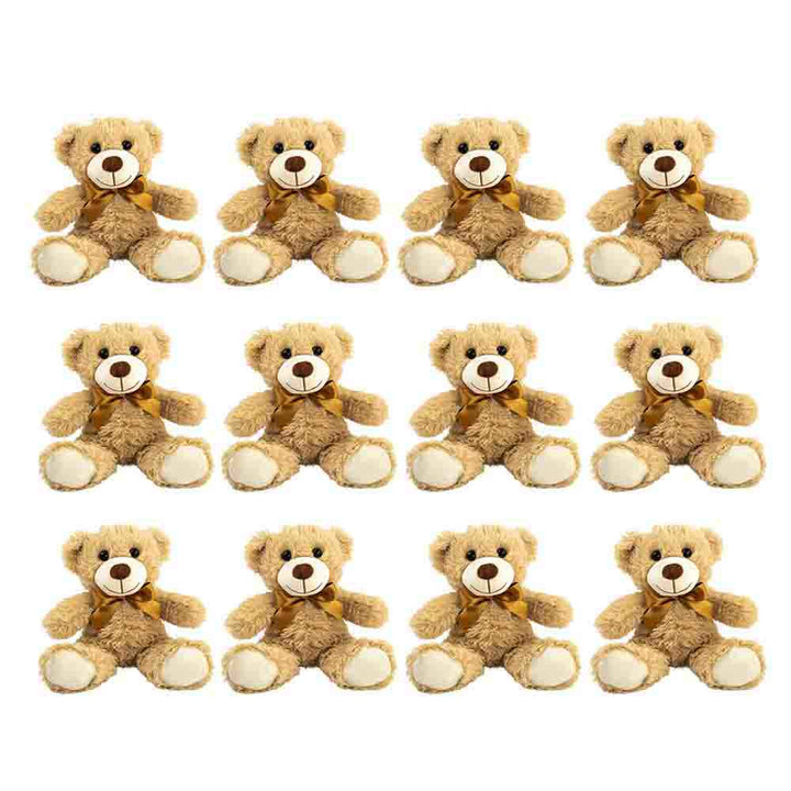 Set de 12 piezas Oso de peluche clásico Teddy 35 cm