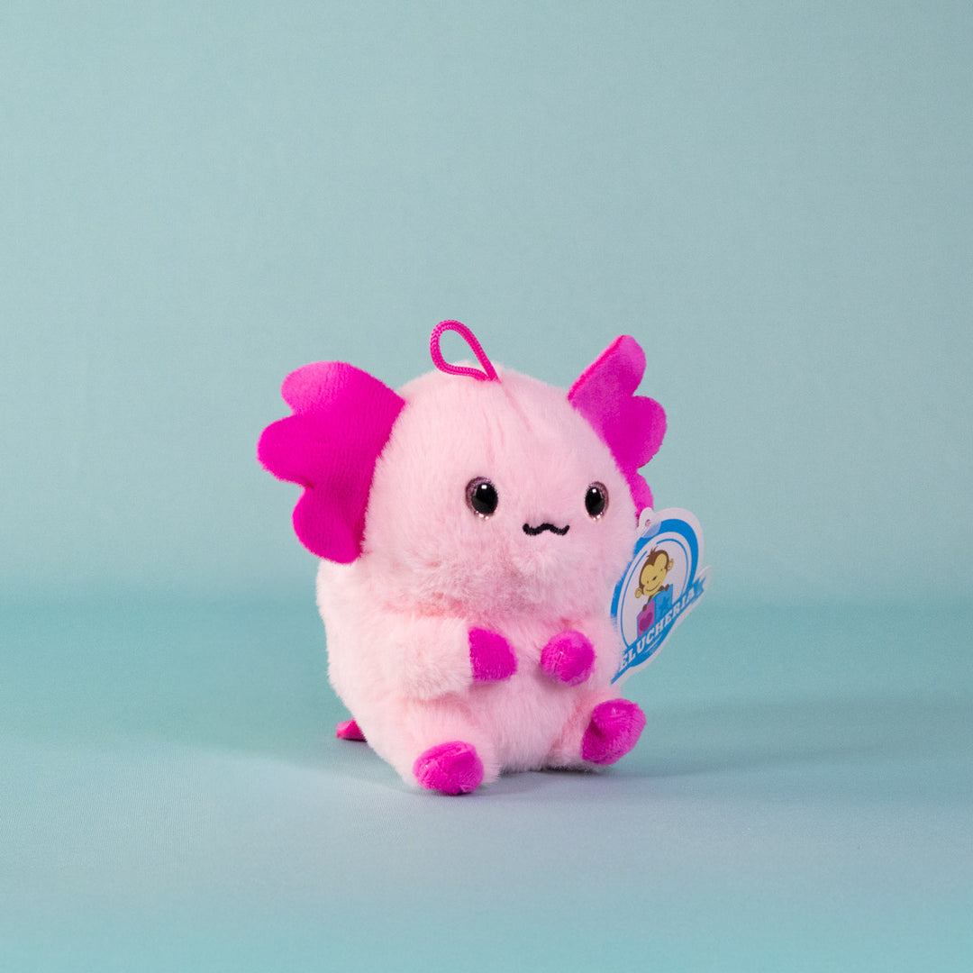 Ajolote Axolotl de peluche 12 cm