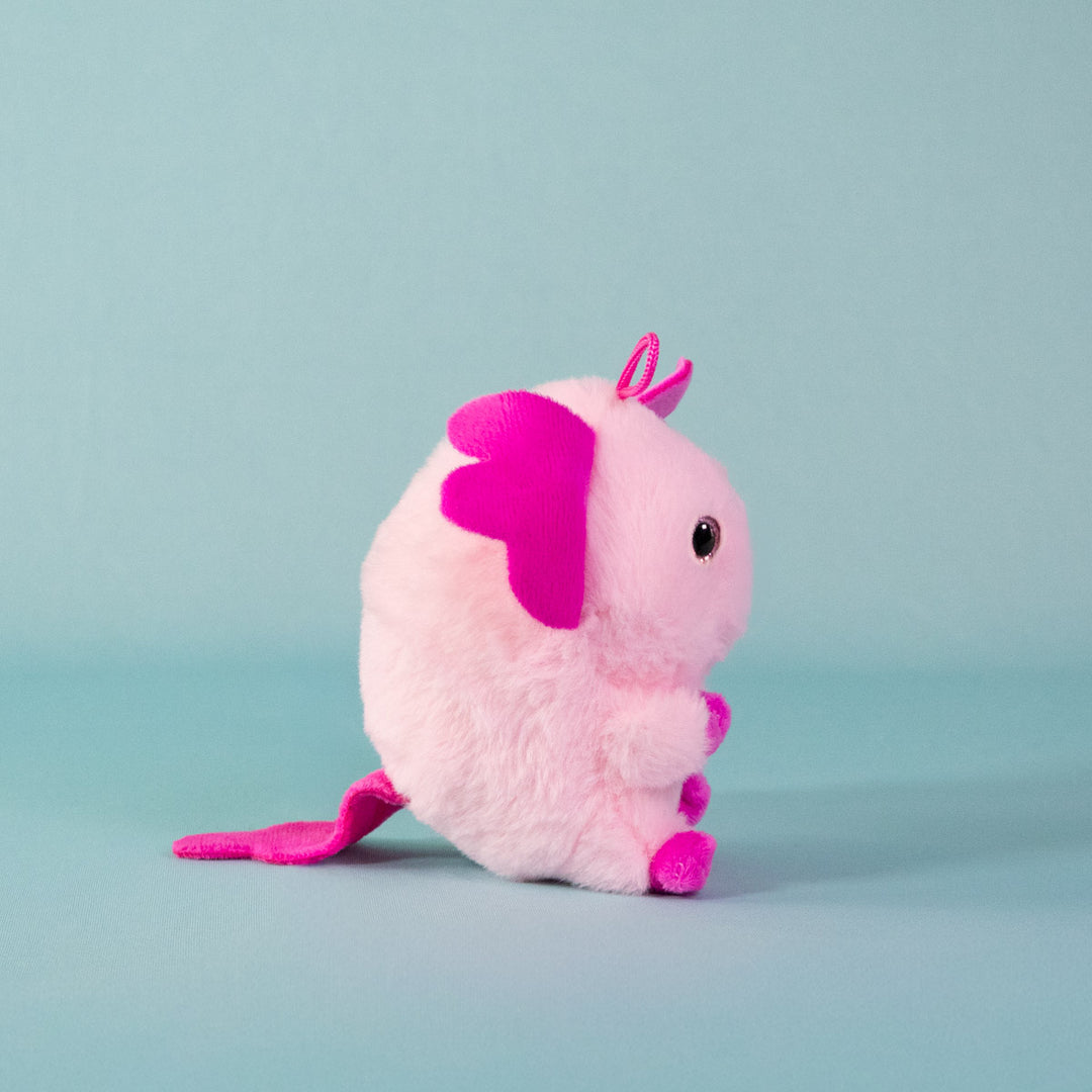 Ajolote Axolotl de peluche 12 cm