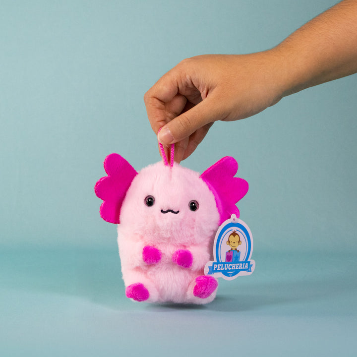 Ajolote Axolotl de peluche 12 cm