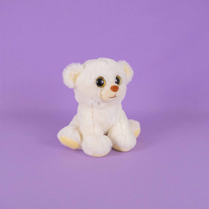 Set de 9 piezas Zoológico de peluche animales de 25 cm, perro, gato, conejo, panda, oso, rana, chango, mapache y elefante
