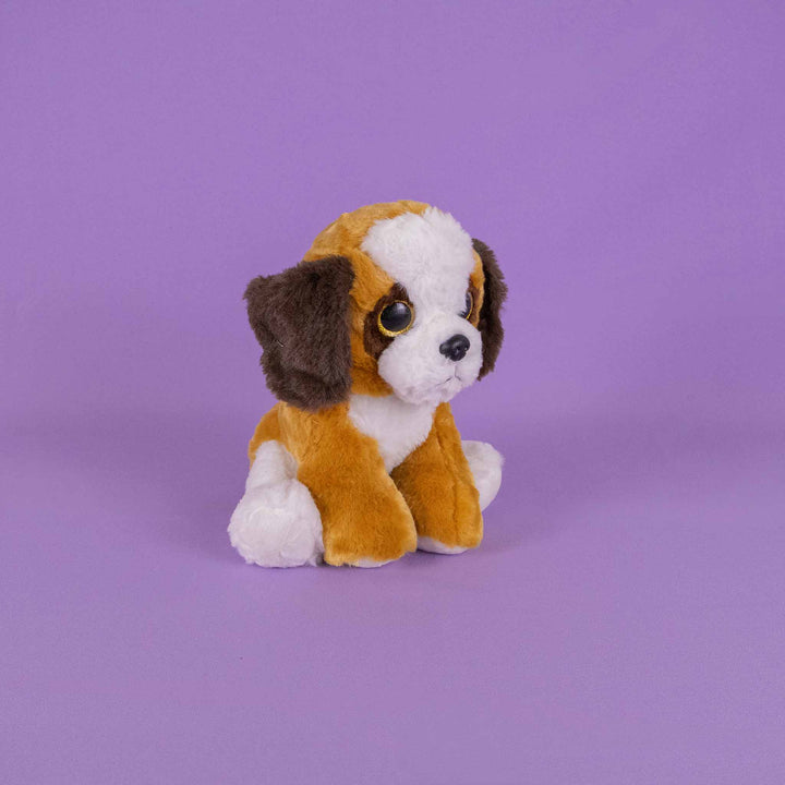 Set de 9 piezas Zoológico de peluche animales de 25 cm, perro, gato, conejo, panda, oso, rana, chango, mapache y elefante