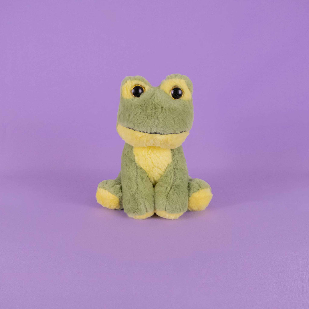 Set de 9 piezas Zoológico de peluche animales de 25 cm, perro, gato, conejo, panda, oso, rana, chango, mapache y elefante
