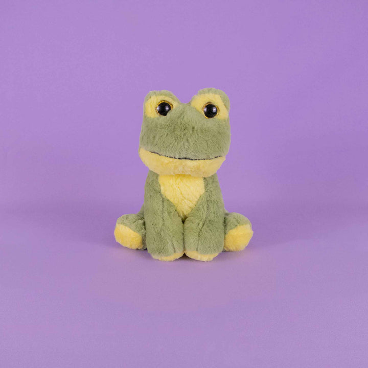 Set de 9 piezas Zoológico de peluche animales de 25 cm, perro, gato, conejo, panda, oso, rana, chango, mapache y elefante