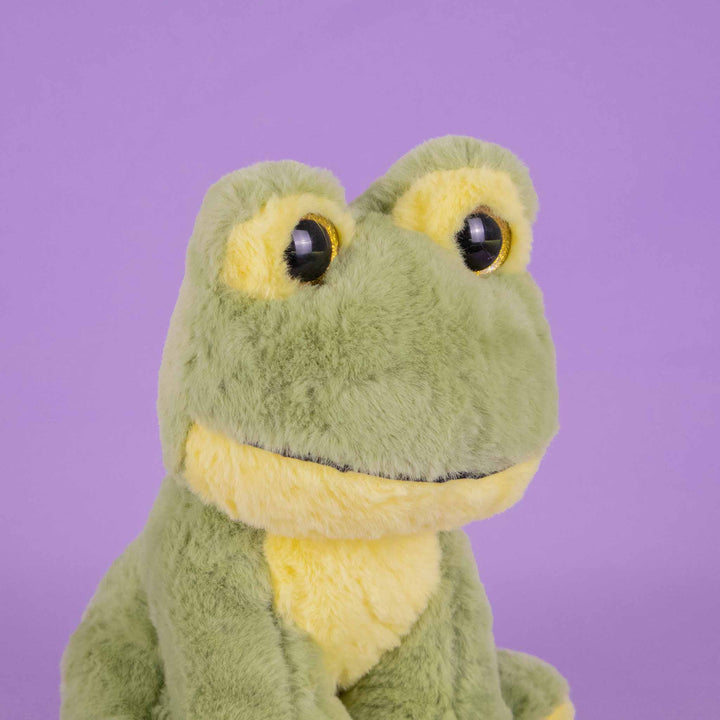 Set de 9 piezas Zoológico de peluche animales de 25 cm, perro, gato, conejo, panda, oso, rana, chango, mapache y elefante