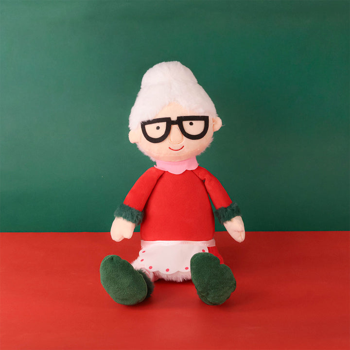 Mamá Claus de peluche 48 cm Navidad