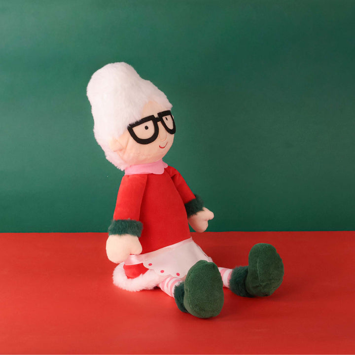 Mamá Claus de peluche 48 cm Navidad