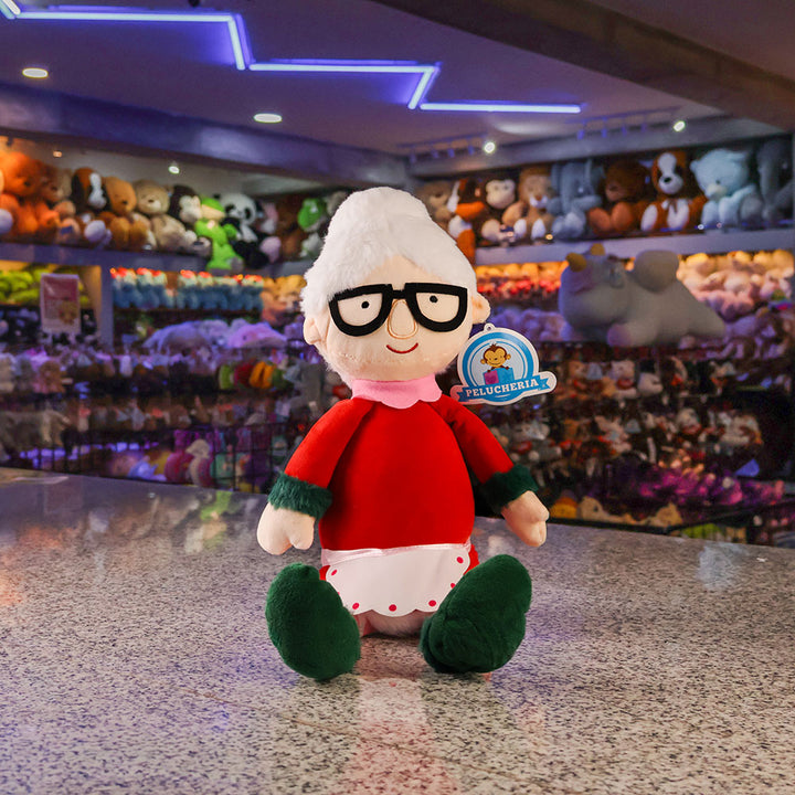 Mamá Claus de peluche 48 cm Navidad