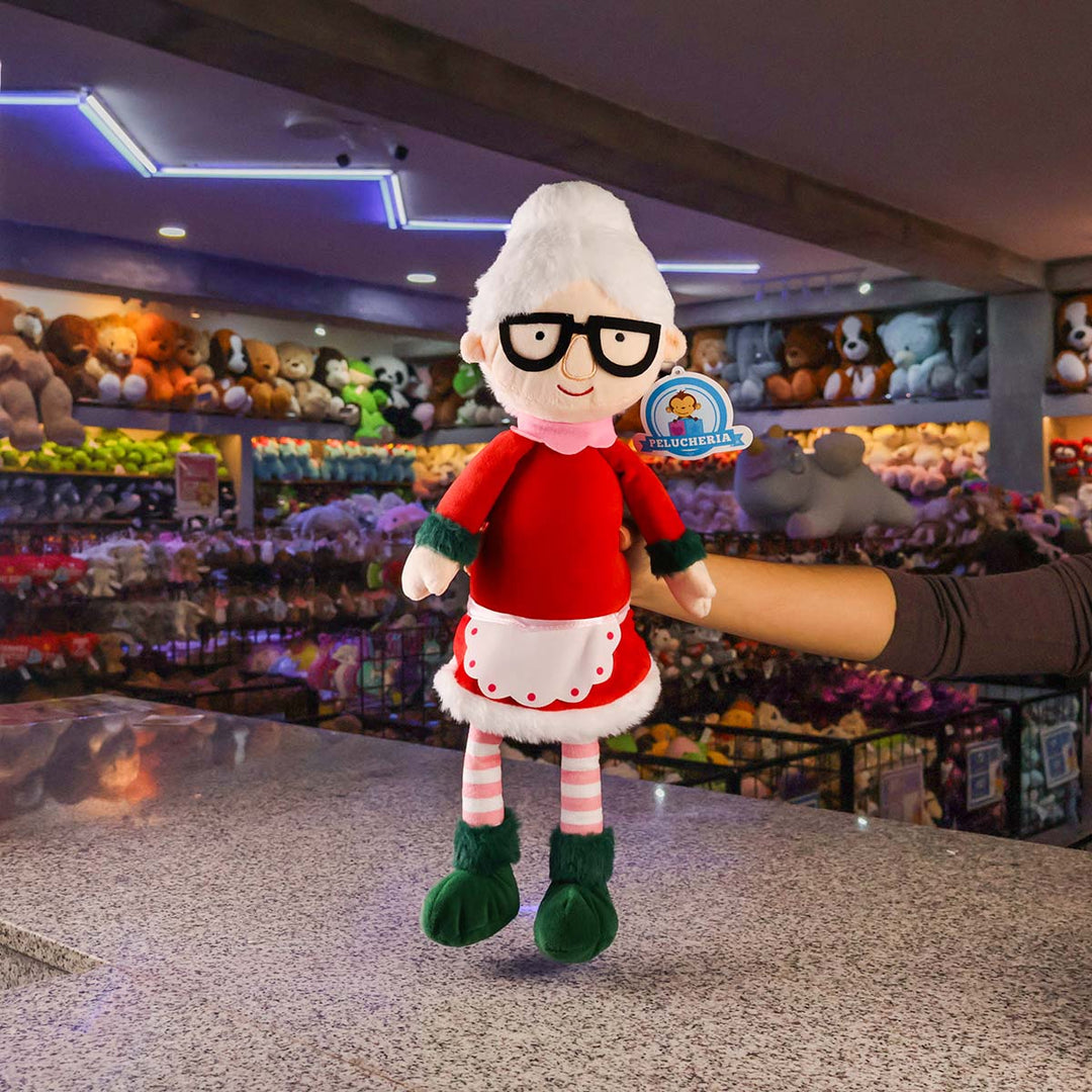 Mamá Claus de peluche 48 cm Navidad