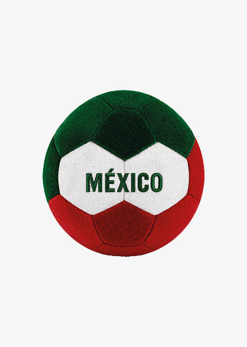 Peluches para el mundial. Peluche de balón país México