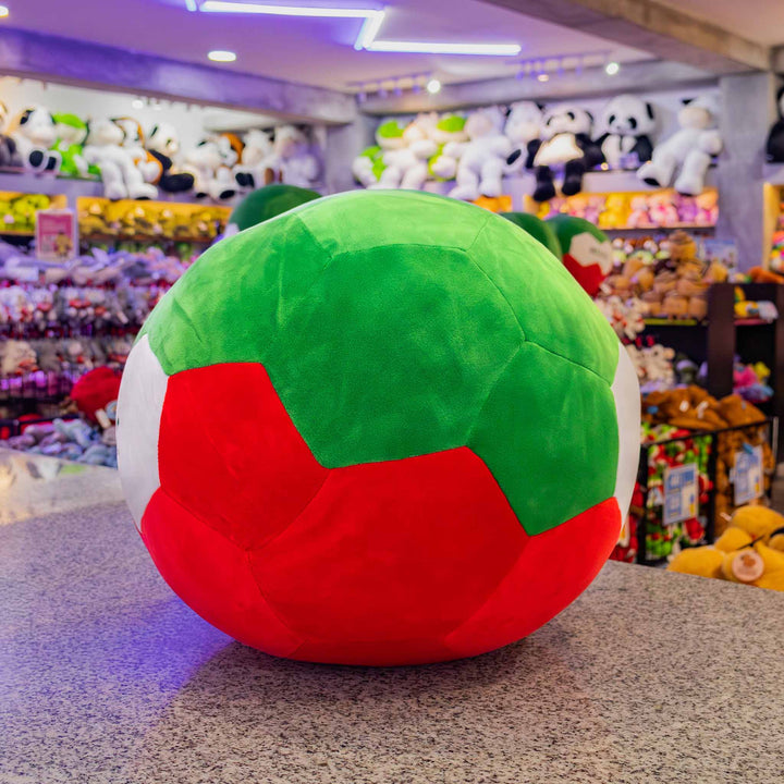 Peluches para el mundial. Peluche de balón país México