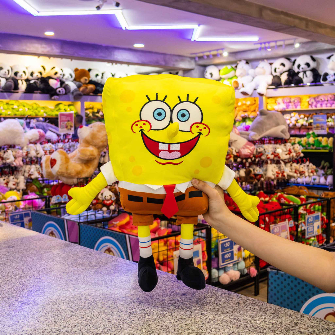 Bob Esponja de peluche Clásico 45 cm - Peluches originales de licencia. Peluche de bob esponja original