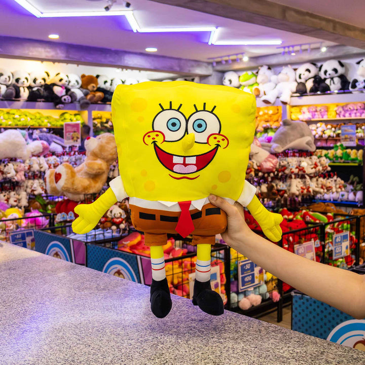 Bob Esponja de peluche Clásico 45 cm - Peluches originales de licencia. Peluche de bob esponja original