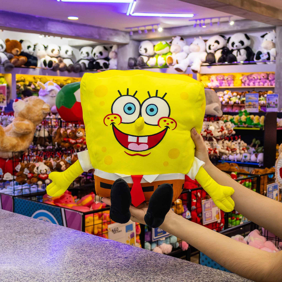 Bob Esponja de peluche Clásico 45 cm - Peluches originales de licencia. Peluche de bob esponja original
