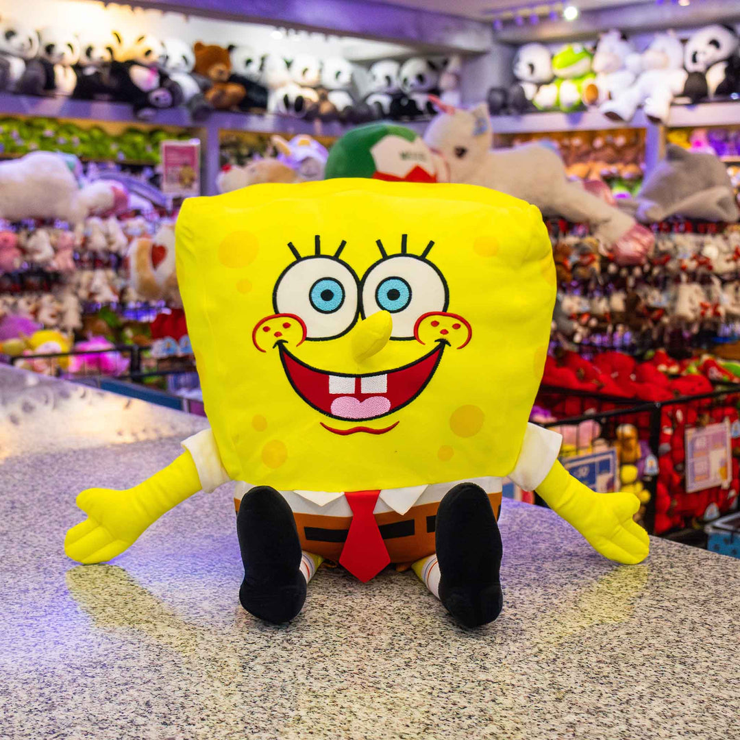 Bob Esponja de peluche Clásico 45 cm - Peluches originales de licencia. Peluche de bob esponja original