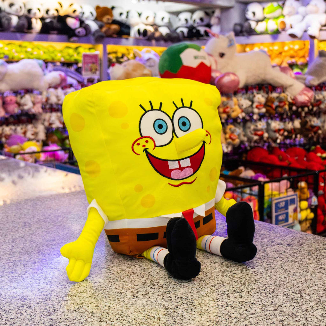 Bob Esponja de peluche Clásico 45 cm - Peluches originales de licencia. Peluche de bob esponja original