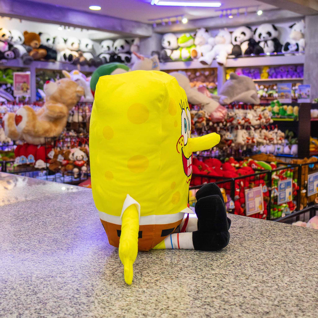Bob Esponja de peluche Clásico 45 cm - Peluches originales de licencia. Peluche de bob esponja original