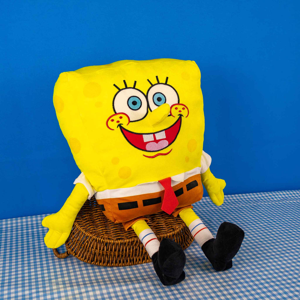 Bob Esponja de peluche Clásico 45 cm - Peluches originales de licencia. Peluche de bob esponja original