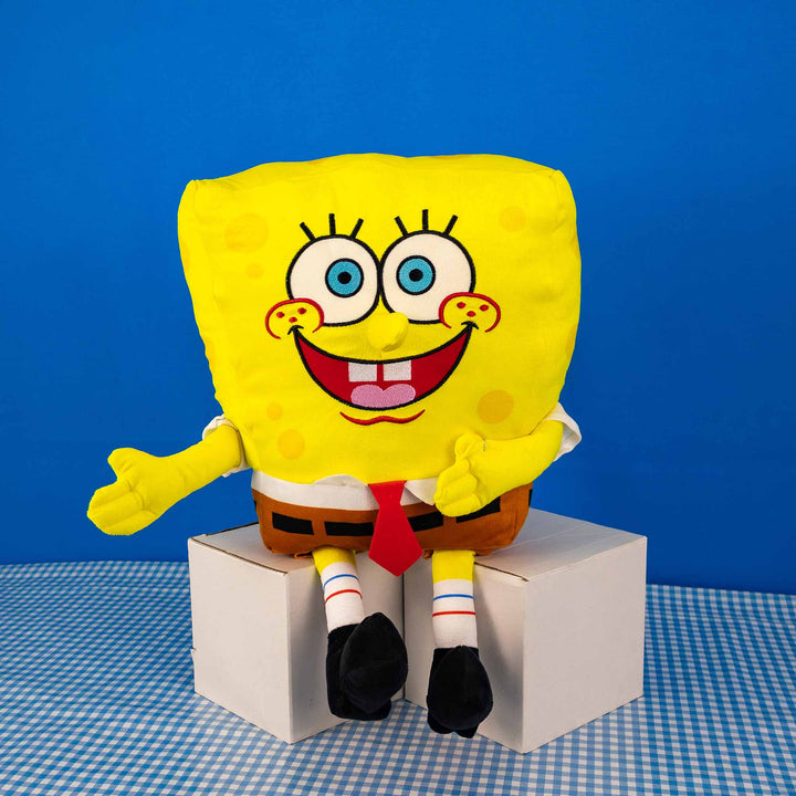 Bob Esponja de peluche Clásico 45 cm - Peluches originales de licencia. Peluche de bob esponja original