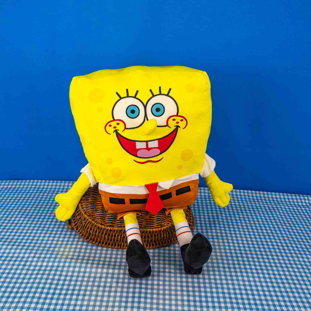 Bob Esponja de peluche Clásico 45 cm - Peluches originales de licencia. Peluche de bob esponja original