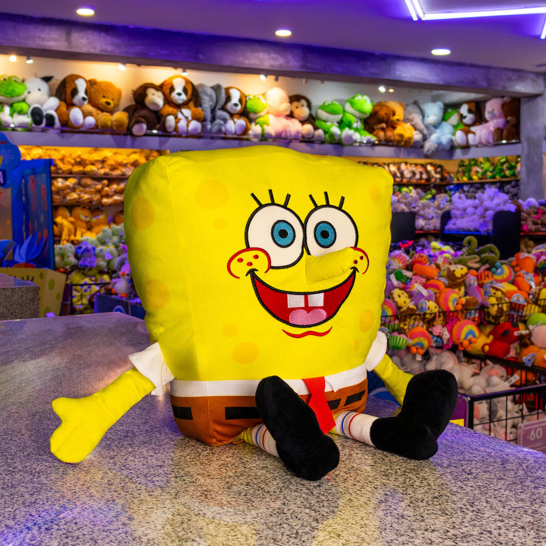 Bob Esponja de peluche, regalo perfecto para fanáticos y coleccionistas. Peluches de licencias 