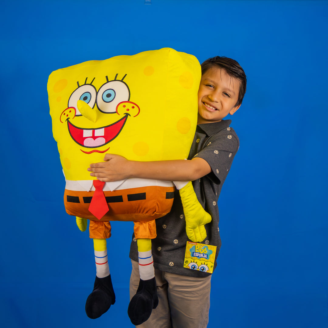 Bob Esponja de peluche Clásico 70 cm - peluches del licencia y originales. Peluche de bob esponja original