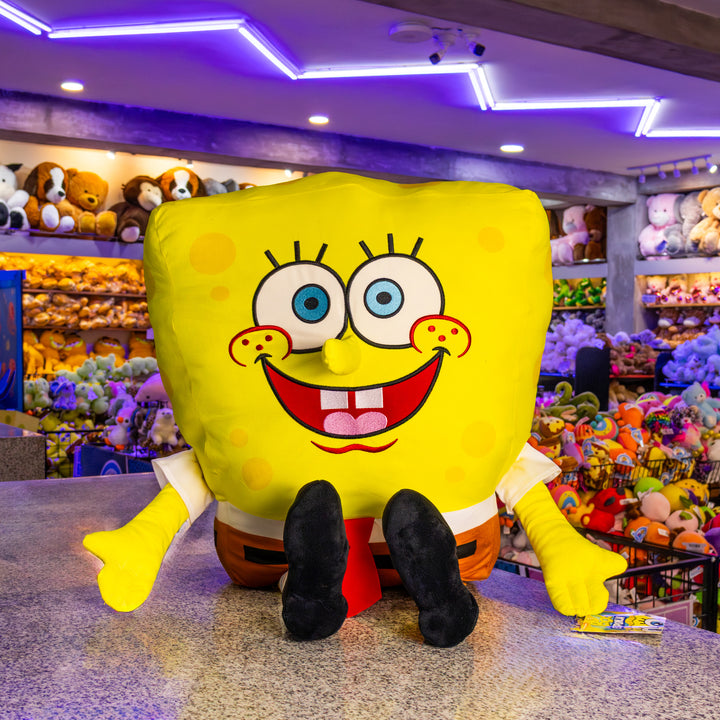 Bob Esponja de peluche Clásico 70 cm - peluches del licencia y originales. Peluche de bob esponja original