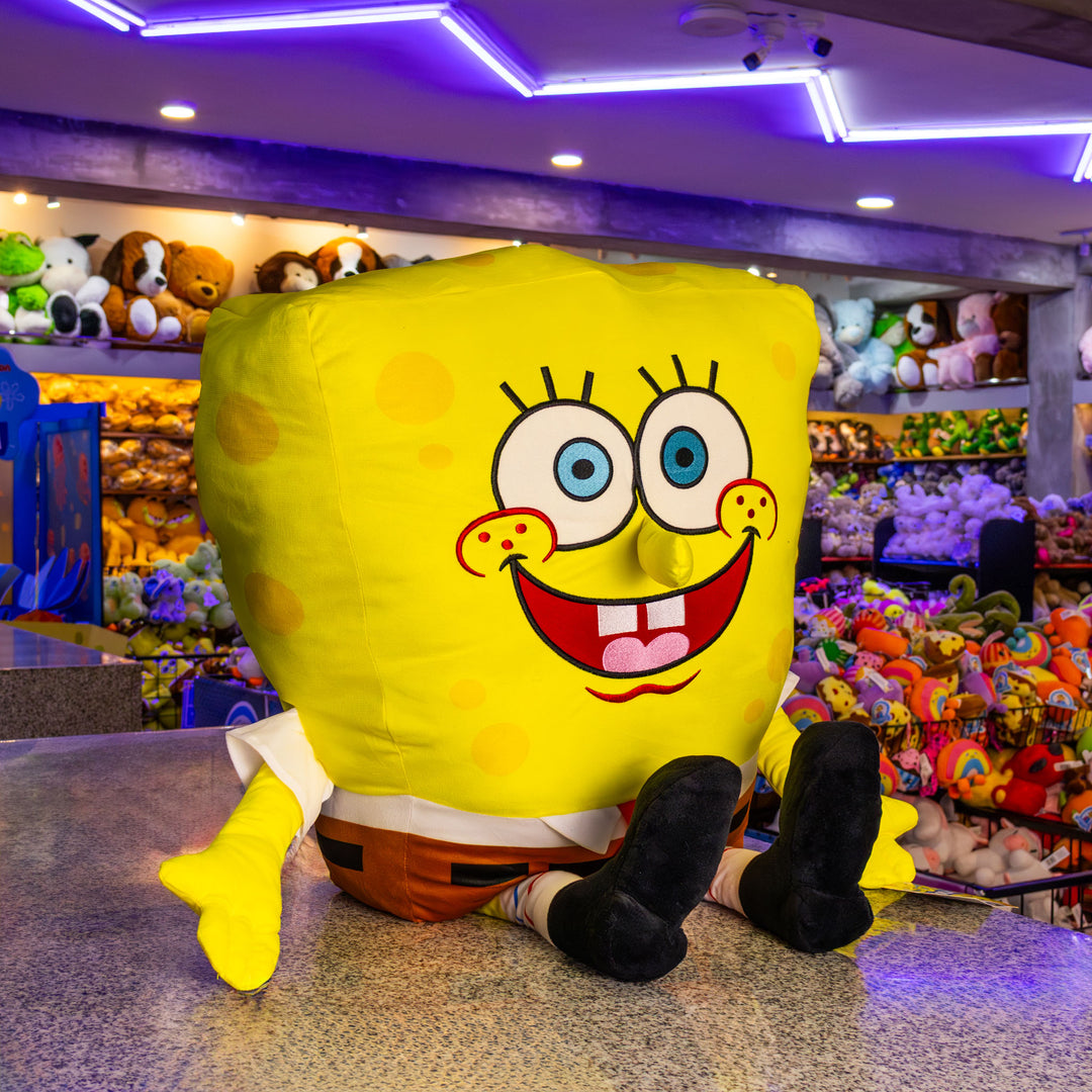 Bob Esponja de peluche Clásico 70 cm - peluches del licencia y originales. Peluche de bob esponja original