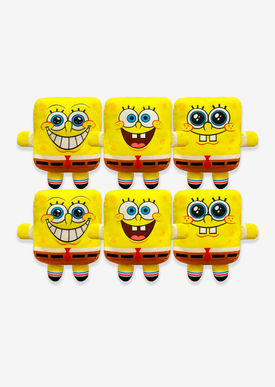 Peluches de bob esponja, licencia original de paramount. Peluches para coleccionistas, peluches de licencia