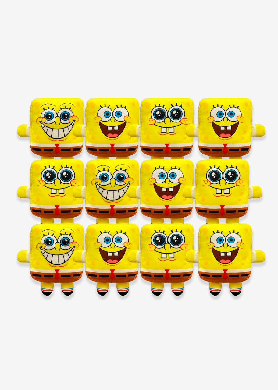 Peluches de bob esponja, licencia original de paramount. Peluches para coleccionistas, peluches de licencia