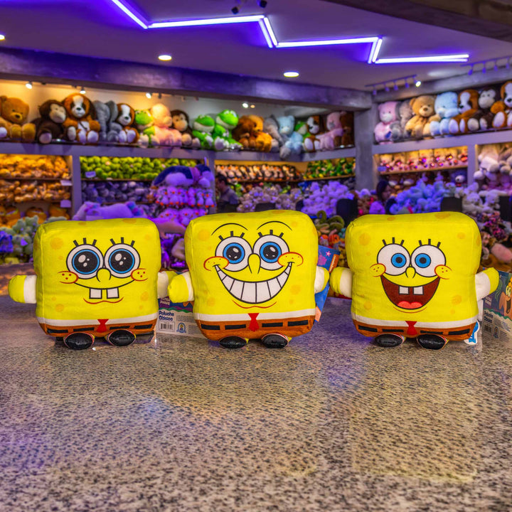Peluches de bob esponja, licencia original de paramount. Peluches para coleccionistas, peluches de licencia