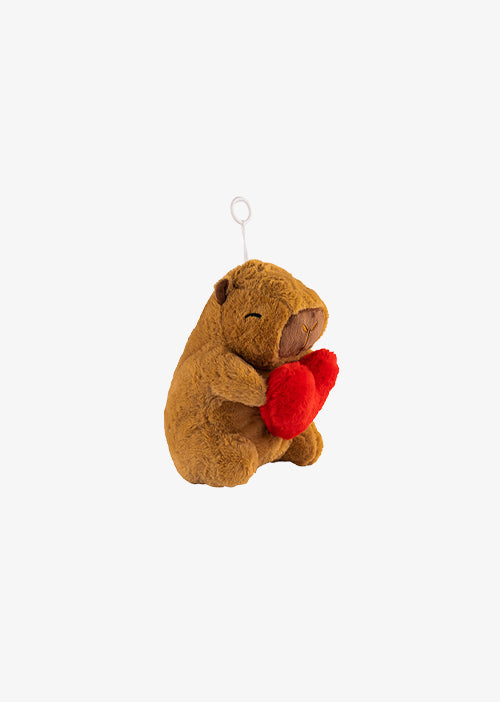 Capibara de peluche al mayoreo. Peluches de novedad para San Valentín 