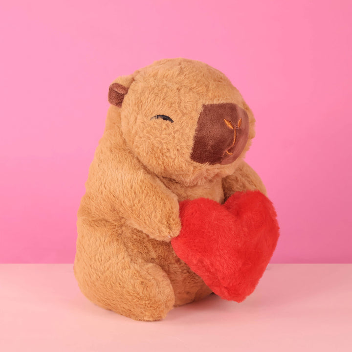 Capibara de peluche al mayoreo. Peluches de novedad para San Valentín 