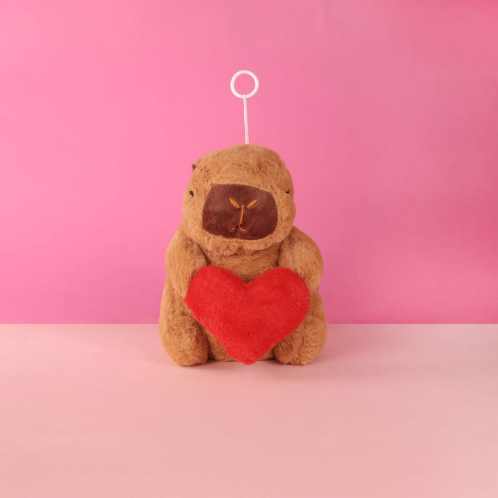 Capibara de peluche al mayoreo. Peluches de novedad para San Valentín 