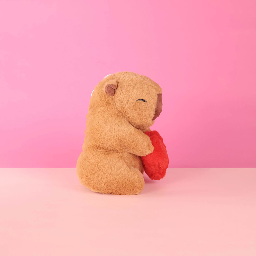 Capibara de peluche al mayoreo. Peluches de novedad para San Valentín 