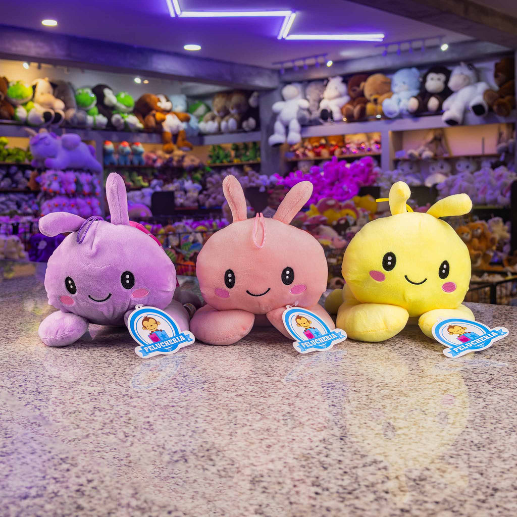 Caracol de peluche, peluches al mayoreo ideales para tiendas de regalo y distribuidores 