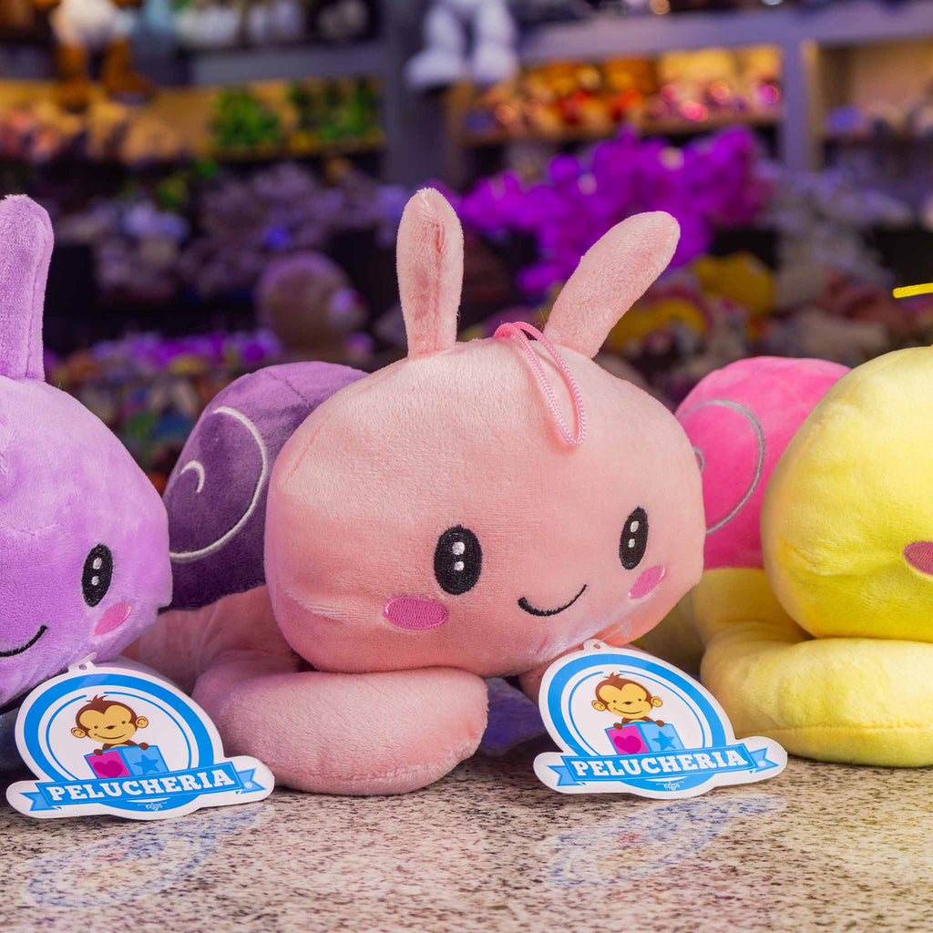 Caracol de peluche, peluches al mayoreo ideales para tiendas de regalo y distribuidores 
