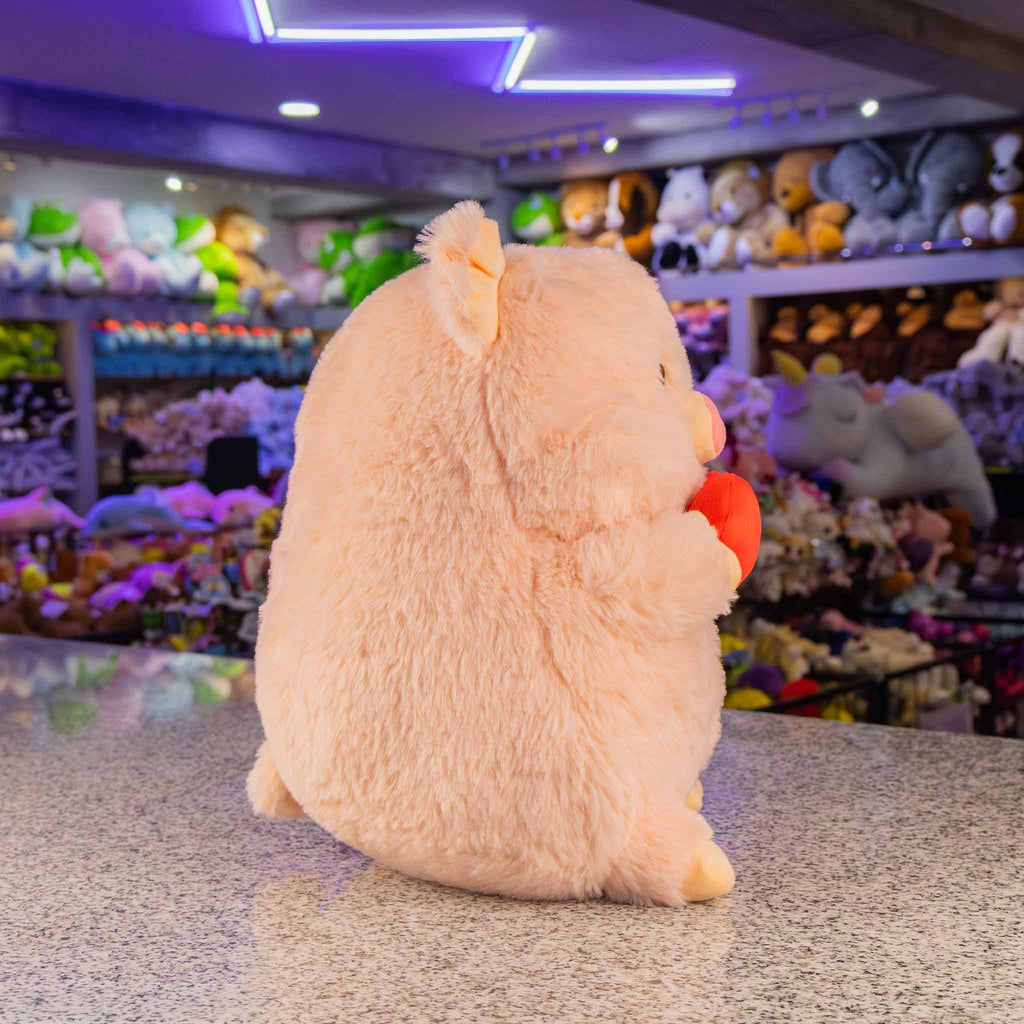 Cerdo Cerdito de peluche para San Valentín , ideal para regalos , tiendas, eventos , decoración. Peluches al mayoreo 