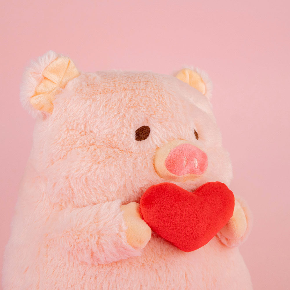 Cerdo Cerdito de peluche para San Valentín , ideal para regalos , tiendas, eventos , decoración. Peluches al mayoreo 