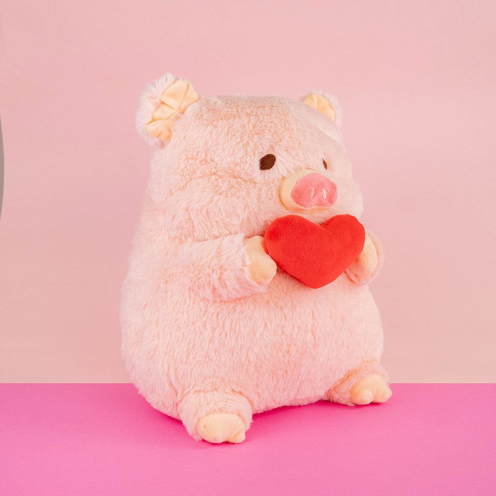 Cerdo Cerdito de peluche para San Valentín , ideal para regalos , tiendas, eventos , decoración. Peluches al mayoreo 