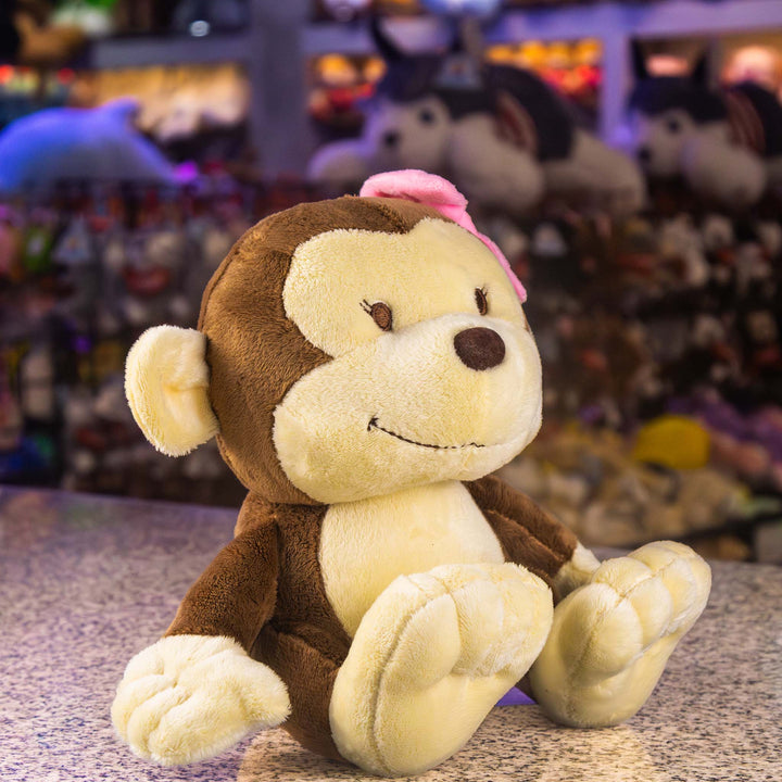Chango de peluche perfecto para regalar, ideal para tiendas de regalo, distribuidores y mayoristas.
