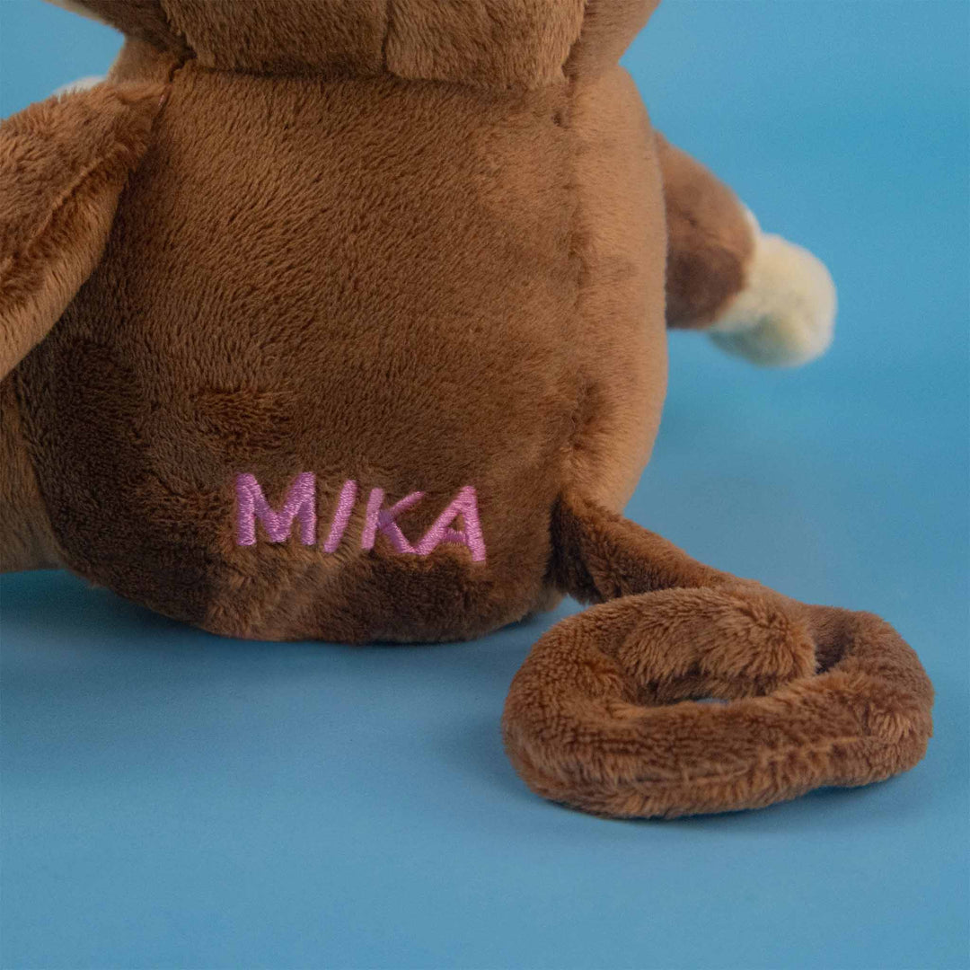 Chango de peluche perfecto para regalar, ideal para tiendas de regalo, distribuidores y mayoristas.