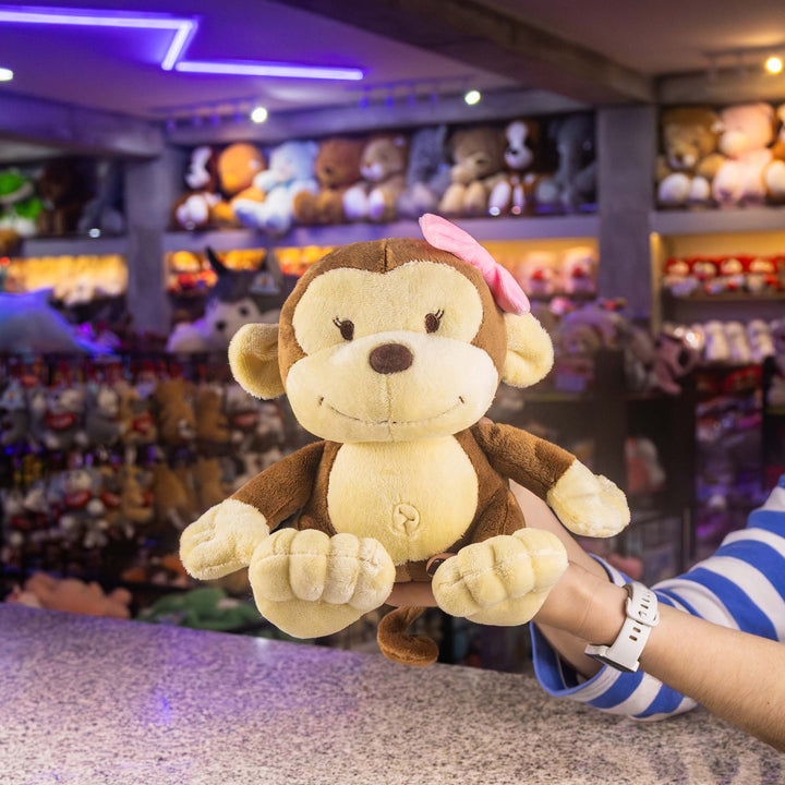 Chango de peluche perfecto para regalar, ideal para tiendas de regalo, distribuidores y mayoristas.
