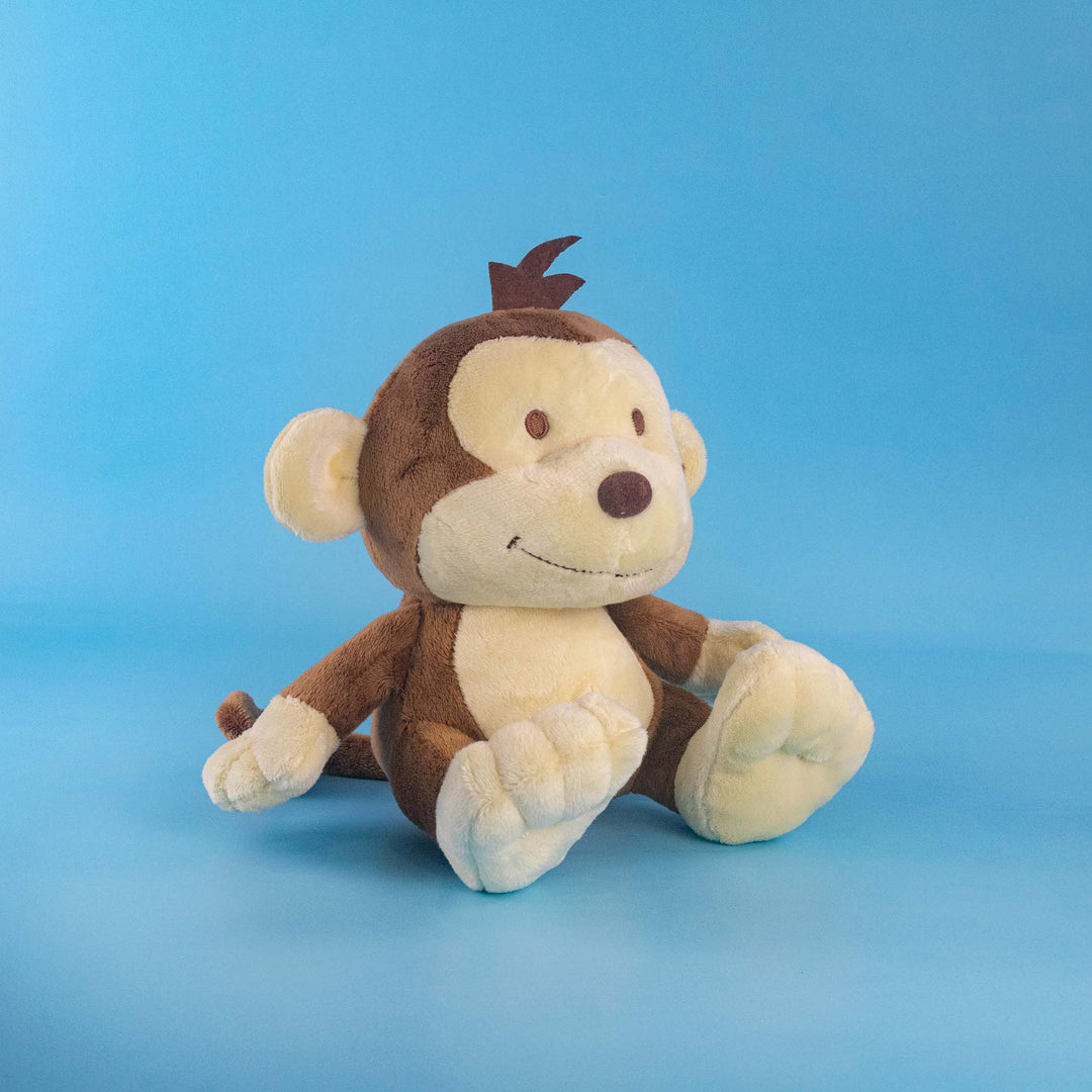 Chango de peluche perfecto para regalar, ideal para tiendas de regalo, distribuidores y mayoristas.
