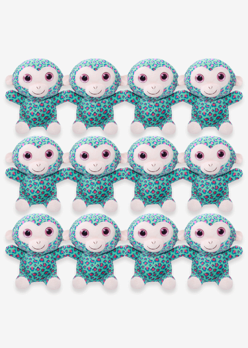 Mono de peluche pequeño y ultra suave. Colecciona los tuyos o inicia tu propio negocio